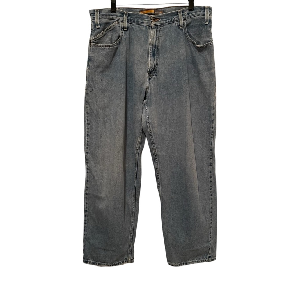 Vintage Levi’s Silver Tab Men’s Baggy Jeans Vintage Light Wash size 36x32